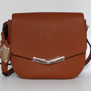 Times Arrow Leather Handbag Rodeo Rust Skyler Saddle Bag NWT